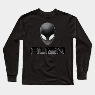 Vintage Space Alien Extra Terrestrial UFO Long Sleeve T-Shirt